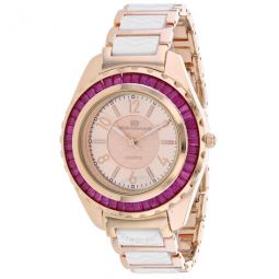 Lucia Rose Gold-tone Dial Ladies Watch
