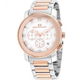 Riviera White Dial Mens Watch