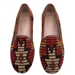 Womens Turkish Kilim Loafers Patterned