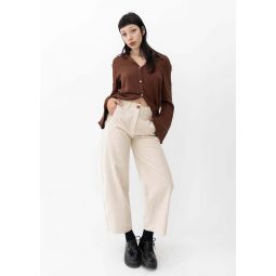 Side Kick Trousers - Off White