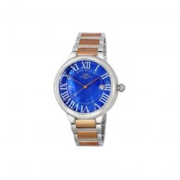 Mens ON2222 Stainless Steel Blue Dial