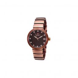Women's ON5559SS Stainless Steel Brown Dial Watch