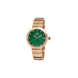 Women's ON5559SS Stainless Steel Green Dial Watch