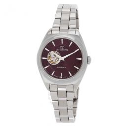 Star Automatic Purple Dial Ladies Watch