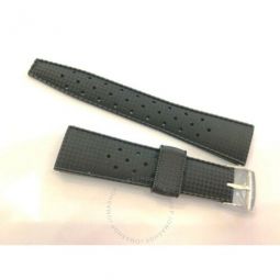 Divers 65 Black Rubber Strap