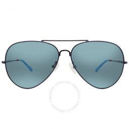 X Linda Farrow Jade Mirror Pilot Unisex Sunglasses