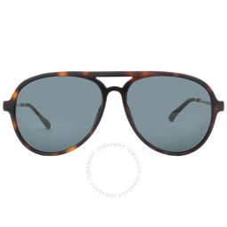 X Linda Farrow Grey Pilot Unisex Sunglasses