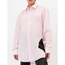 Oversized Cut-out Blouse - Rose