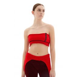 Knit Bandeau - Red
