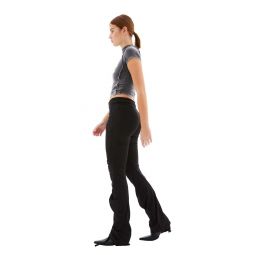 Drape Suit Trousers - Black Pinstripe