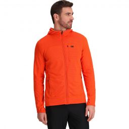 Vigor Grid Fleece Full-Zip Hooded Jacket - Mens