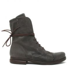 P.Monjo lace-up boots - asphalt