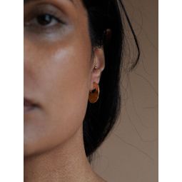 Small Oval Hoops