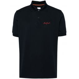 Mens Shadow Logo Polo