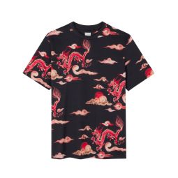 Mens Dragon Print T-Shirt