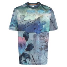 Mens Narcissus Print T-Shirt
