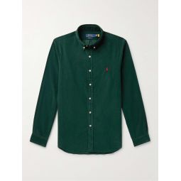 Button-Down Collar Cotton-Corduroy Shirt