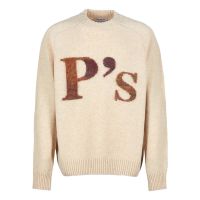 Ps Intarsio Soft Shetland Crew sweater - Natural