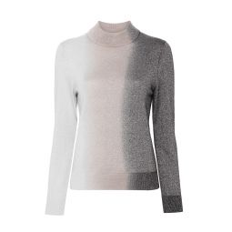 Womens Knitted Sweater High Neck