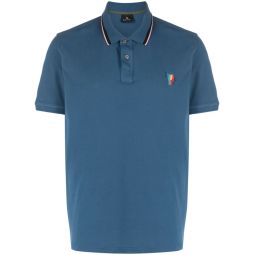 Mens Regular Fit Polo Zebra Embroidery