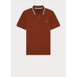 Mens Regular Fit Polo Zebra