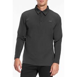 Long Sleeve Darkness Luxe Polo