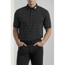 Comfort Fit Cactus Print Polo