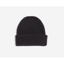 Combo Stitch Beanie - Black