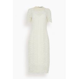 Robe Mid Length Dress in Ivory