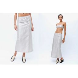 Amara Skirt - Silver