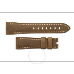 Ladies Assolumente Dark Brown Leather Watch Band