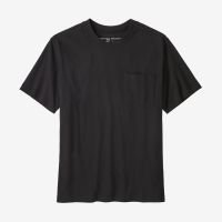 Mens Cotton in Conversion Midweight Pocket Tee BLK