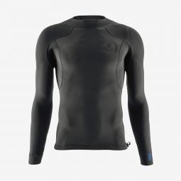 Mens R1 Lite Yulex Long-Sleeved Wetsuit Top BLK