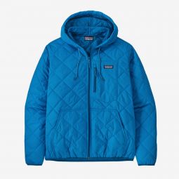 Mens Diamond Quilted Bomber Hoody VSLB
