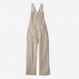 Womens Stand Up Cropped Corduroy Overalls PUM