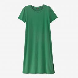 Womens Regenerative Organic Certified Cotton T-Shirt Dress GTRN