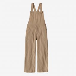 Womens Stand Up Cropped Overalls ORTN