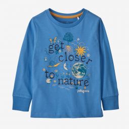 Baby Long-Sleeved Regenerative Organic Certified Cotton Graphic T-Shirt GCBL