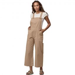 Stand Up Cropped Overalls - Womens