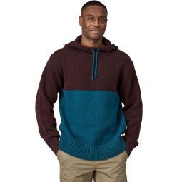 Recycled Wool-Blend Sweater Hoodie - Mens