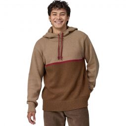 Recycled Wool-Blend Sweater Hoodie - Mens