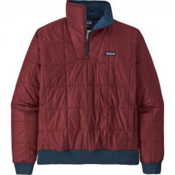 Box Quilted Pullover Jacket - Mens