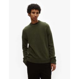 Wool Blend Recycled Sweatshirt - Basin Green