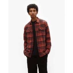 Fjord Flannel Ice Caps Organic Shirt - red