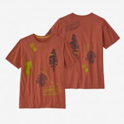 Pyrophytes Organic T-Shirt - Burl Red