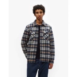 Insulated Fjord Flannel Fields Shirt - New Navy Blue