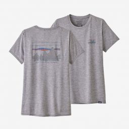 Capilene Cool Daily Graphic Shirt - 73 Skyline/Feather Grey
