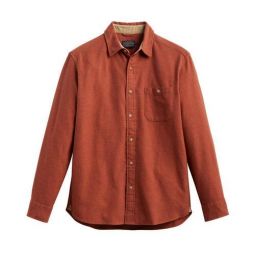 Pendleton Mens Fremont Solid Flannel Shirt