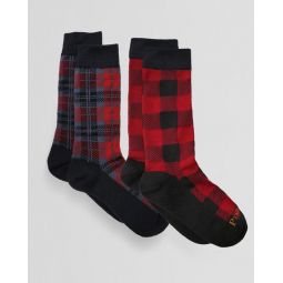 Pendleton 2- Pack Plaid Socks