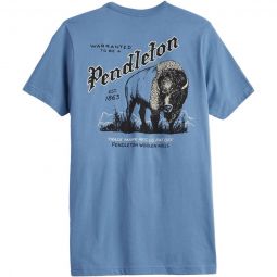 Vintage Buffalo Graphic T-Shirt - Mens